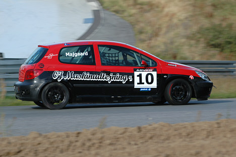 Anders Majgaard var suverænt hurtigste kører i Number 1 Racing ved 'Sensommerløbet' på Ring Djursland.